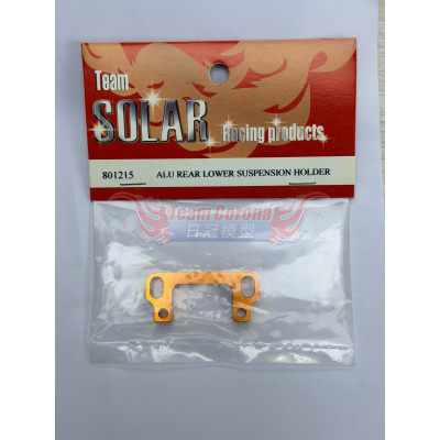 TEAM SOLAR ALU REAR LOWER SUSPENSION HOLDER - HOLDER  801215